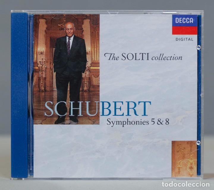 CDs de m&uacute;sica: CD. Schubert. Solti. Symphonies 5 & 8 - Foto 1