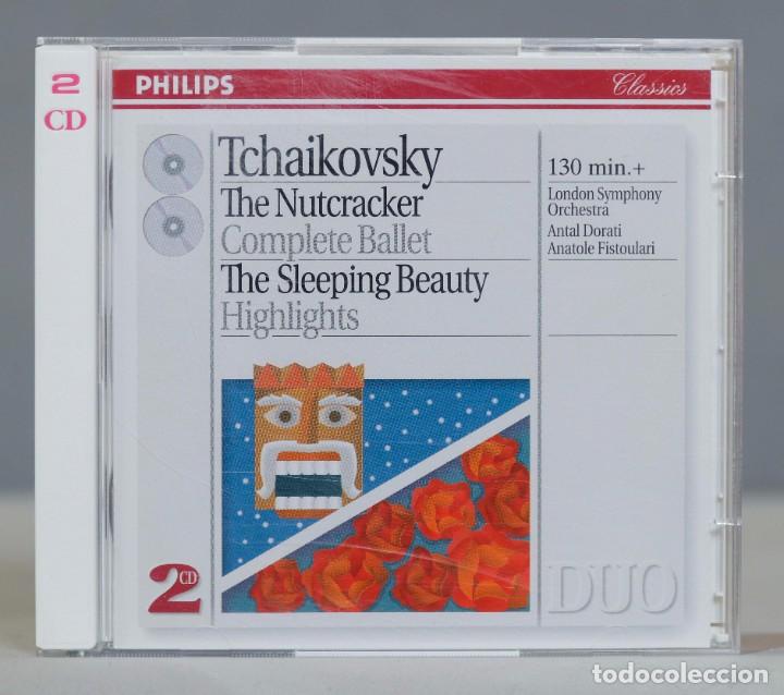 CDs de m&uacute;sica: 2 CD. The Nutcracker (Complete Ballet). The Sleeping Beauty. Tchaikovsky - Foto 1