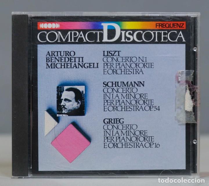 CD di Musica: CD. Michelangeli. Liszt. Schumann. Grieg
