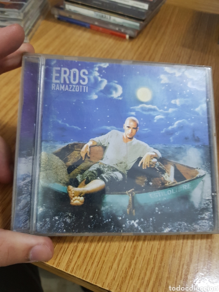 CDs de m&uacute;sica: CD. Eros ramazzotti. Estilo libre. (L27) - Foto 1
