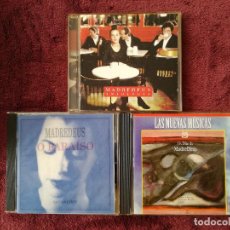 CDs de Música: MADREDEUS - LOTE 3 CD - OS DIAS + O PARAISO 14 CANÇOES + ANTOLOGIA. Lote 348474523
