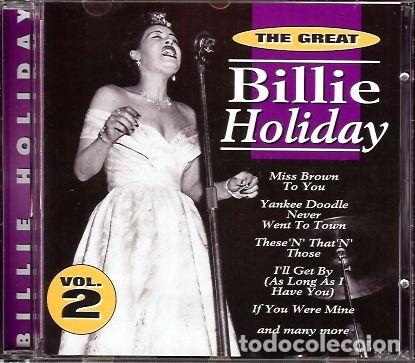 CDs de m&uacute;sica: the great Billie Holiday CD - Foto 1