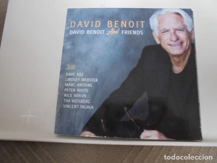 CDs de m&uacute;sica: DAVID BENOIT. DAVID BENOIT & FRIENDS. COMPACTO CON 11 TEMAS. - Foto 1