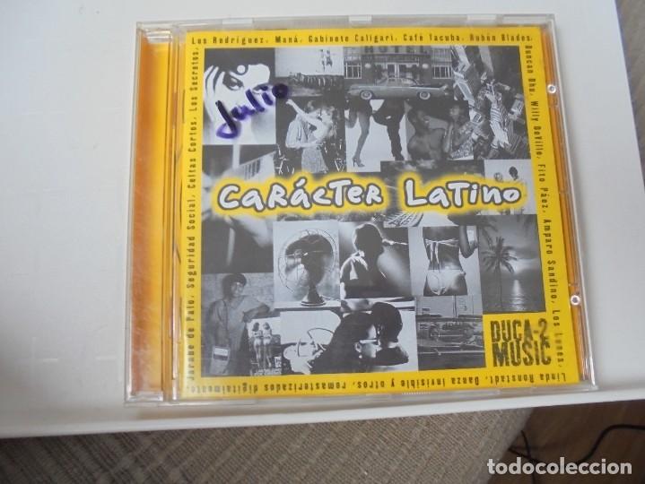 CDs de m&uacute;sica: CARACTER LATINO. DUCA-2 MUSIC. COMPACTOCON 18 TEMAS. - Foto 1