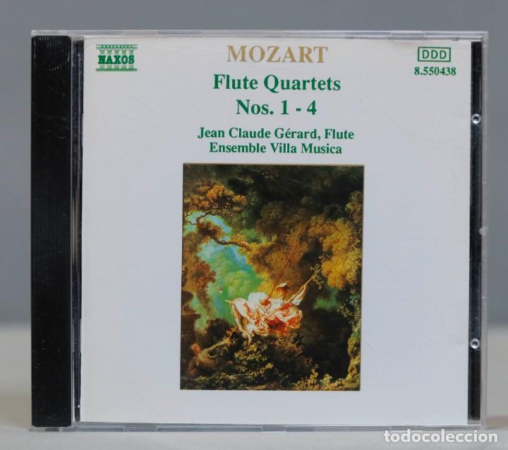 CDs de m&uacute;sica: CD. Mozart. Flute Quartets Nos. 1-4. GERARD - Foto 1