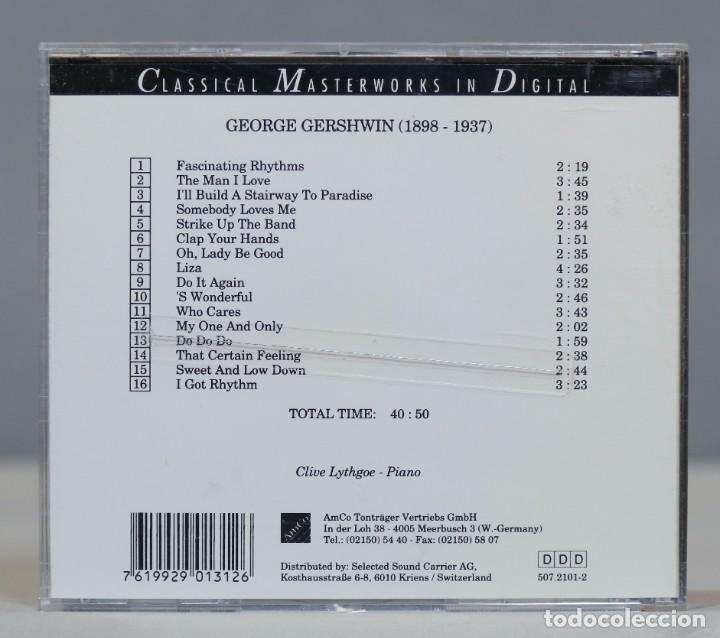 CDs de m&uacute;sica: CD. George Gershwin. Fascinating Rhythms. Clive Lythgoe - Foto 2