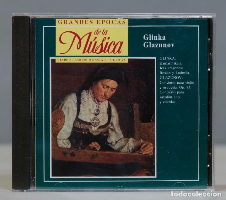 CD di Musica: CD. GLAZUNOV. GLINKA. GRANDES EPOCAS DE LA MUSICA