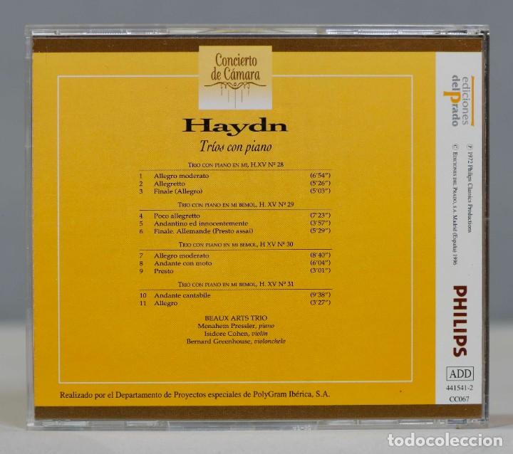 CDs de m&uacute;sica: CD. Joseph Haydn. TRIOS CON PIANO - Foto 2