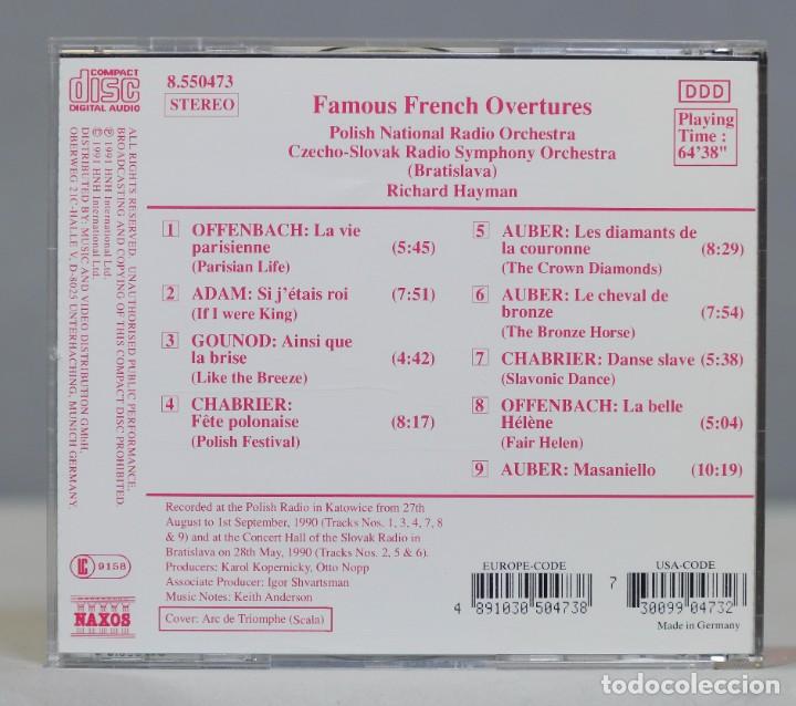 CDs de m&uacute;sica: CD. Famous French Overtures - Foto 2