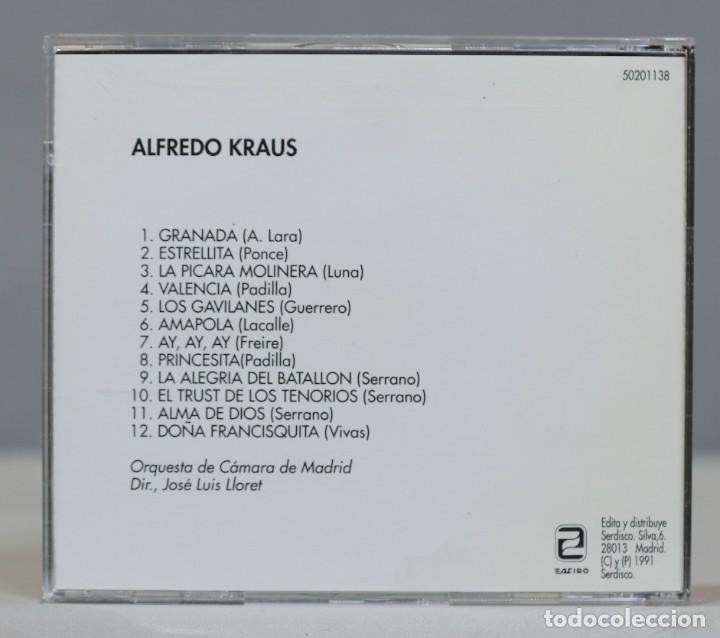 CDs de m&uacute;sica: CD. KRAUS. CANCIONES ESPA&Ntilde;OLAS - Foto 2