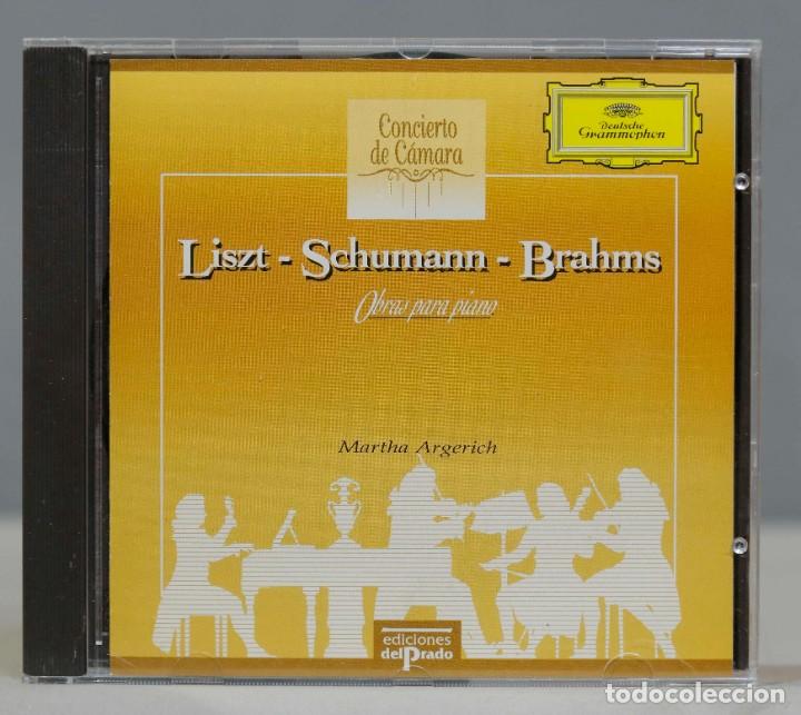 CDs de m&uacute;sica: CD. LISZT. SCHUMANN. BRAHMS. ARGERICH - Foto 1
