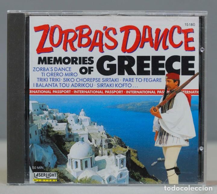 CDs de m&uacute;sica: CD. Zorba&acute;s Dance. (Memories From Greece) - Foto 1