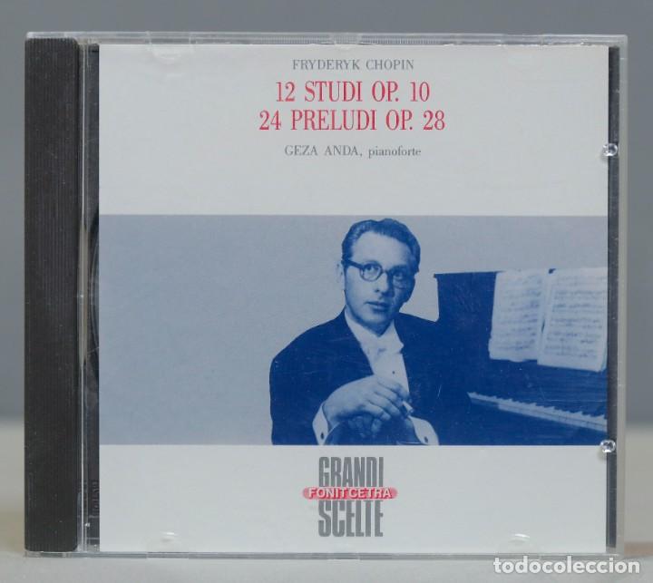 CDs de m&uacute;sica: CD. 12 STUDI OP 10. 24 PRELUDI OP. 28. CHOPIN. ANDA