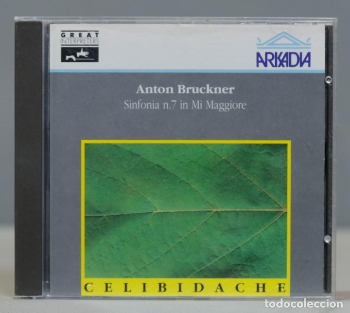 CDs de m&uacute;sica: CD. BRUCKNER. SINFONIA 7. CELIBIDACHE - Foto 1