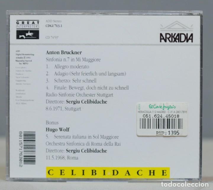 CDs de m&uacute;sica: CD. BRUCKNER. SINFONIA 7. CELIBIDACHE - Foto 2