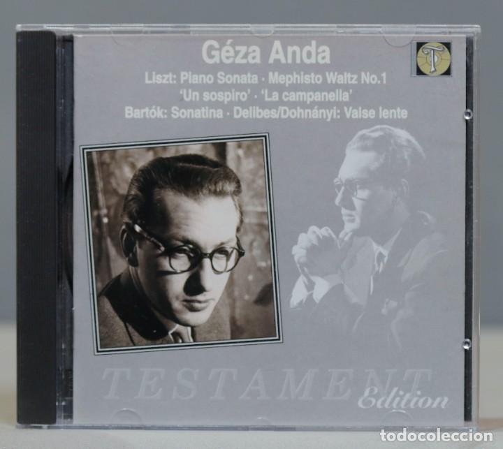 CDs de m&uacute;sica: CD. LISZT. BARTOK. Anda - Foto 1