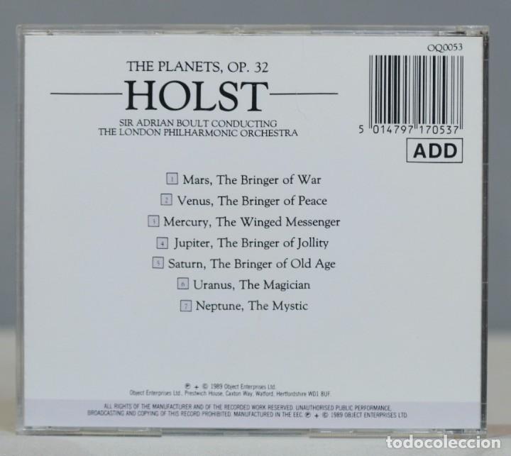 CDs de m&uacute;sica: CD. THE PLANETS OP 32. HOLST. BOULT - Foto 2