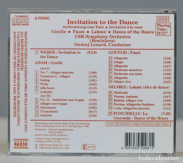 CDs de m&uacute;sica: CD. Invitation To The Dance. LENARD - Foto 2