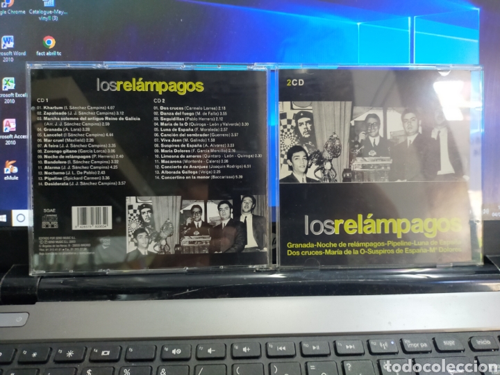 CDs de m&uacute;sica: Los rel&aacute;mpagos doble CD 5 estrellas 2003 - Foto 1