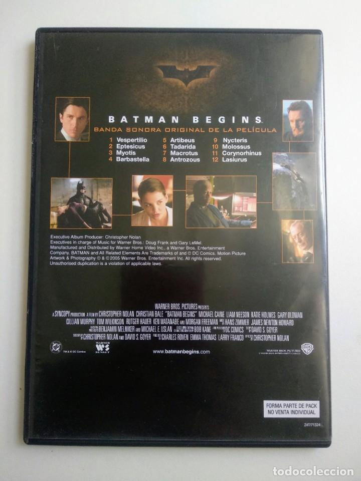 formato raro cd - batman begins / hans zimmer y - Compra venta en  todocoleccion