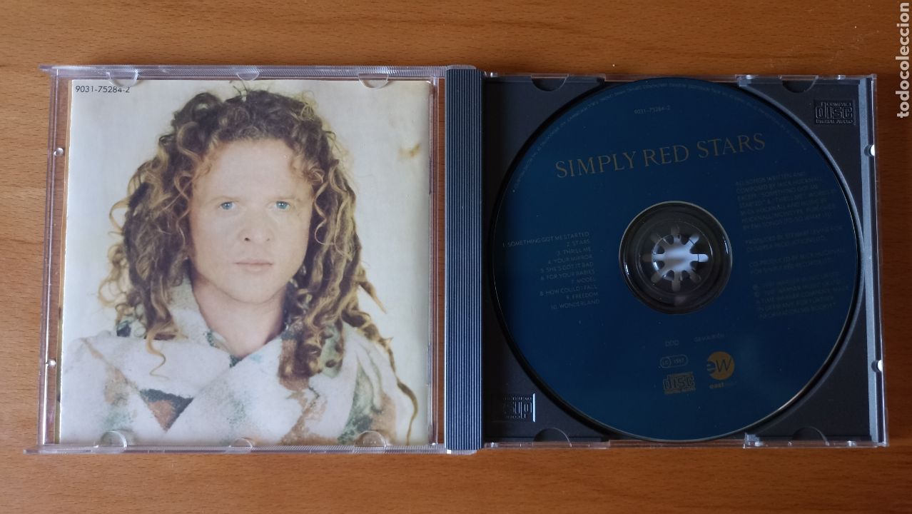 CDs de m&uacute;sica: CD Simply red - Stars - Foto 3