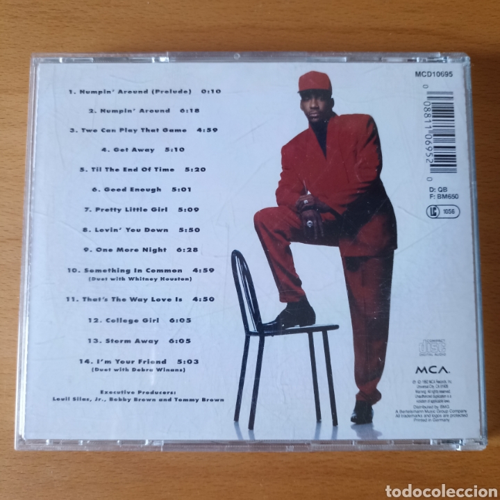 CDs de m&uacute;sica: CD Bobby Brown - Bobby - Foto 2