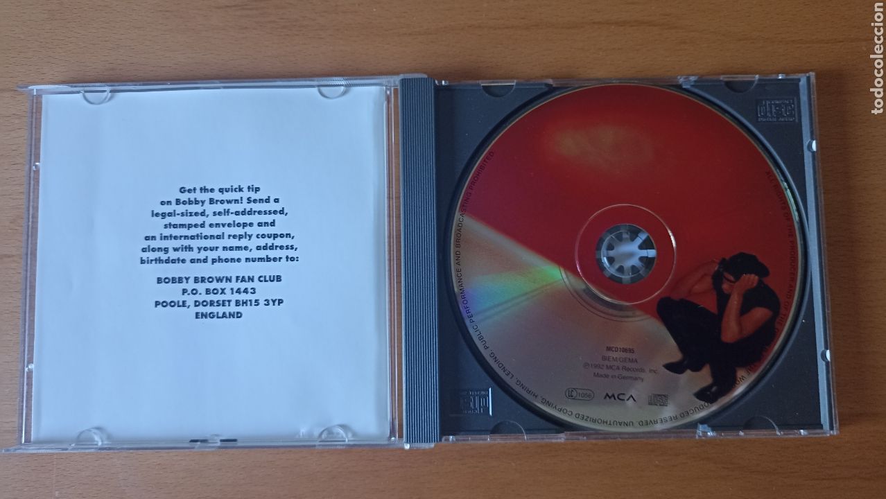 CDs de m&uacute;sica: CD Bobby Brown - Bobby - Foto 3