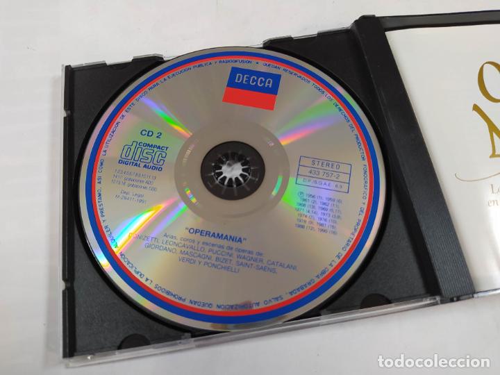 CDs de m&uacute;sica: OPERA MANIA. DOBLE CD. LOS EXITOS DE LA HISTORIA DE LA OPERA. DECCA. TDKCD302 - Foto 3
