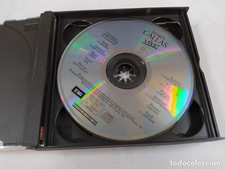 CDs de m&uacute;sica: MAR&Iacute;A CALLAS. VIVE. DOBLE CD. TDKCD302 - Foto 2