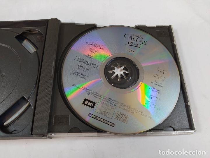 CDs de m&uacute;sica: MAR&Iacute;A CALLAS. VIVE. DOBLE CD. TDKCD302 - Foto 3