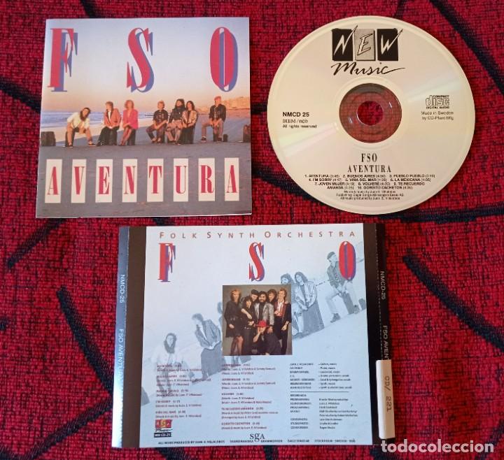 CDs de m&uacute;sica: FSO ** Aventura ** CD ORIGINAL 1990 SUECIA