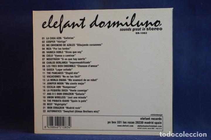 CDs de m&uacute;sica: VARIOS - ELEFANT DOSMILUNO - CD - Foto 2