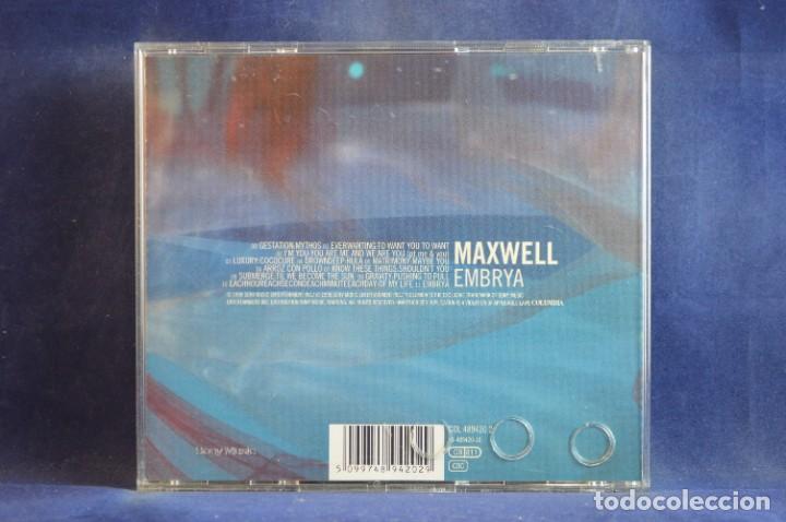 CDs de m&uacute;sica: MAXWELL - EMBRYA - CD - Foto 2