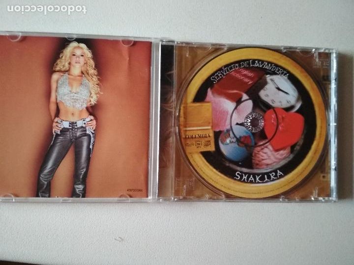 CDs de m&uacute;sica: shakira, servicio de lavanderia, 2001 - Foto 3