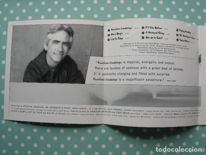 CDs de m&uacute;sica: DAVID BENOIT / AMERICAN LANDSCAPE / CD / 9 TEMAS / JAZZ - Foto 3