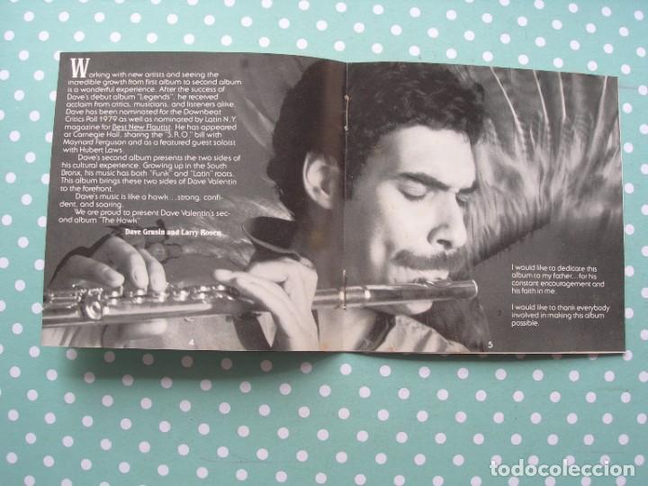 CDs de m&uacute;sica: DAVE VALENTIN / THE HAWK / CD / 7 TEMAS / JAZZ - Foto 4