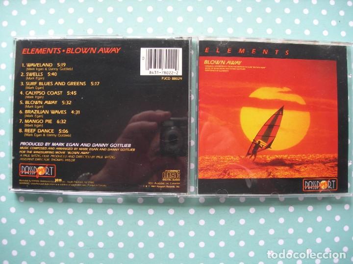 CDs de m&uacute;sica: ELEMENTS / BLOWN AWAY / CD / 8 TEMAS / JAZZ - Foto 1