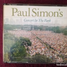 CDs de Música: PAUL SIMON - PAUL SIMON'S CONCERT IN THE PARK - 2 X CD