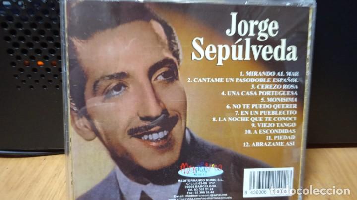 CDs de m&uacute;sica: JORGE SEP&Uacute;LVEDA GRANDES &Eacute;XITOS CD - Foto 2
