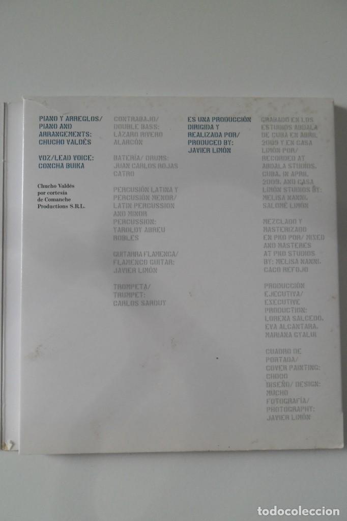 CDs de m&uacute;sica: CD. BUIKA y CHUCHO VALDES - EL &Uacute;LTIMO TRAGO. - Foto 4