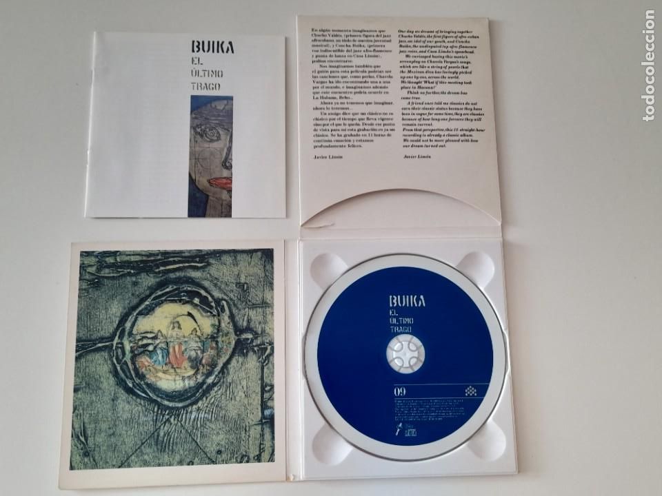 CDs de m&uacute;sica: CD. BUIKA y CHUCHO VALDES - EL &Uacute;LTIMO TRAGO. - Foto 3