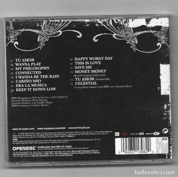 CDs de m&uacute;sica: RBD- REBELS - Foto 2