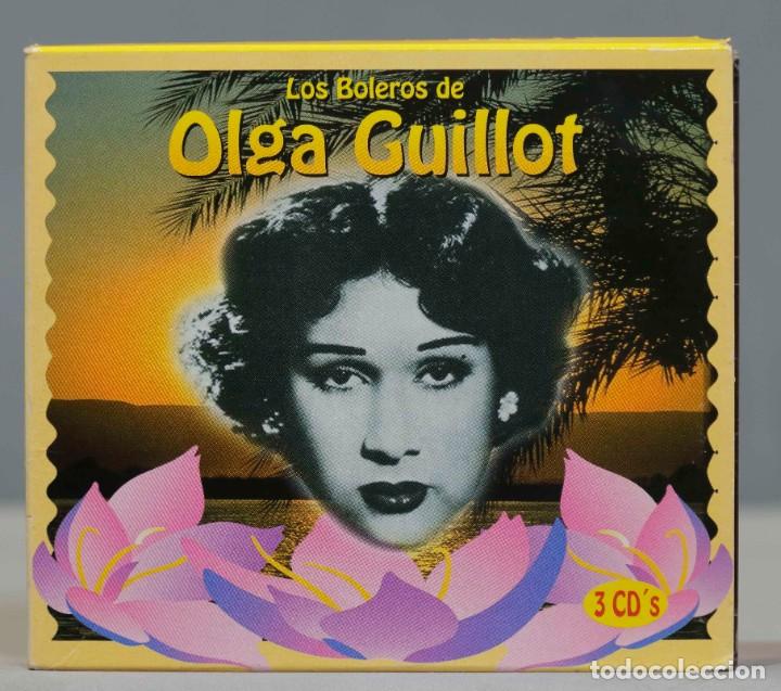 CDs de m&uacute;sica: 3 CD. LOS BOLEROS DE OLGA GUILLOT - Foto 1