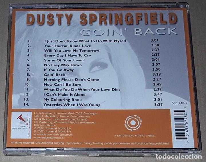 CDs de m&uacute;sica: CD - DUSTY SPRINGFIELD - GOIN BACK - MADE IN GERMANY - Foto 2