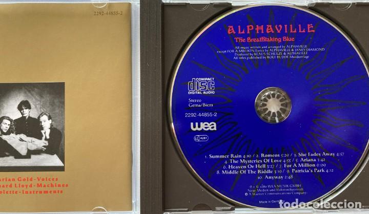 CDs de m&uacute;sica: ALPHAVILLE - THE BREATHTAKING BLUE - Foto 3