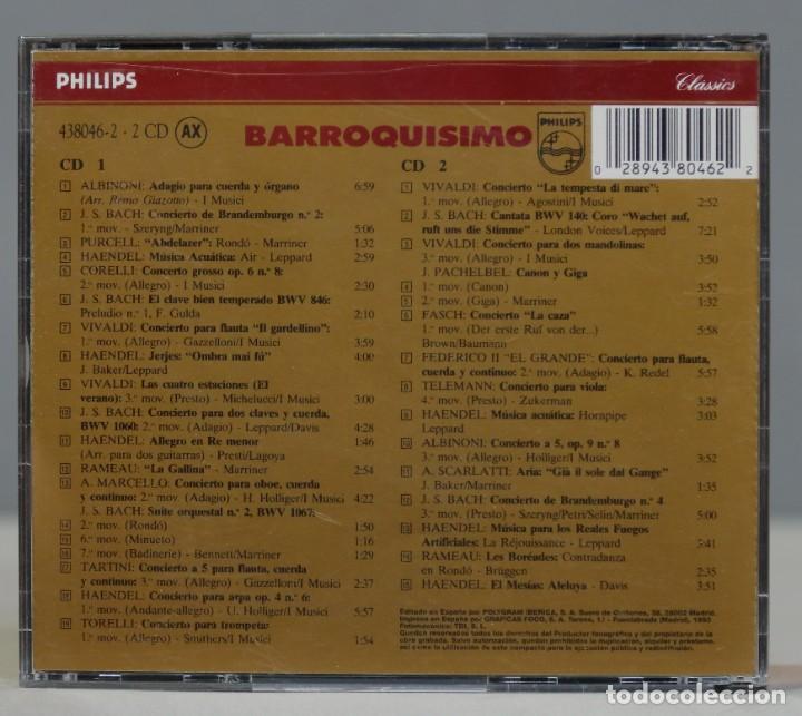 CDs de m&uacute;sica: 2 CD. BARROQUISMO - Foto 2