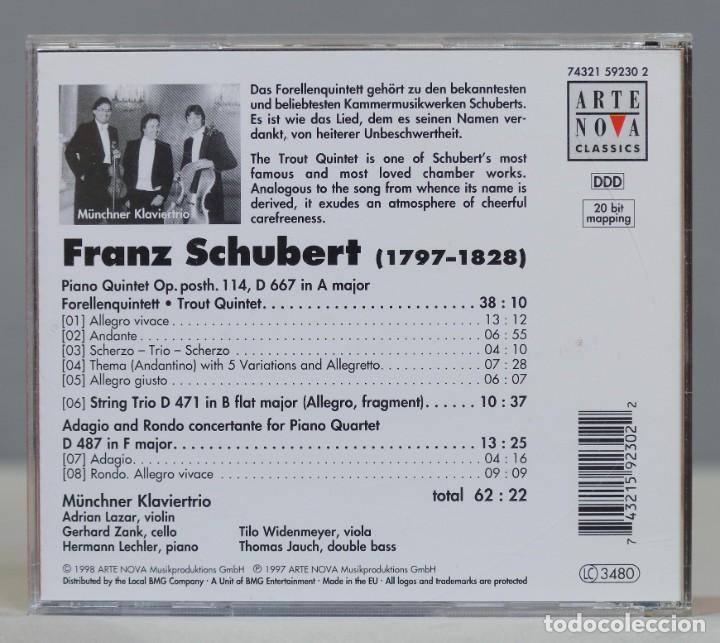 CDs de m&uacute;sica: CD. Schubert. Forellenquintett - Foto 2