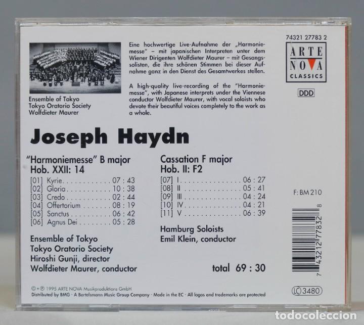CDs de m&uacute;sica: CD. Klein. Harmoniemesse. Cassation F Major. HAYDN - Foto 2