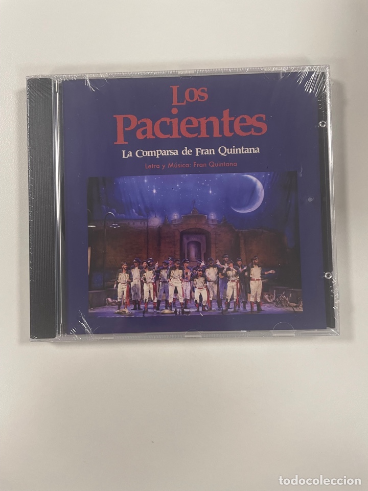 CDs de m&uacute;sica: Carnaval C&aacute;diz 2020 CD Comparsa LOS PACIENTES - Foto 1