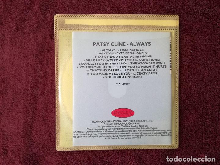 CDs de m&uacute;sica: PATSY CLINE - ALWAYS - PEDIDO MINIMO 7&euro; - Foto 2